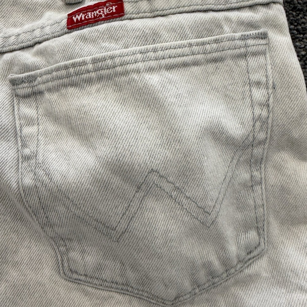 VTG Wrangler Denim Jeans Made in USA 36 x 34 Light Wash Cowboy Western 96501GL - Picture 9 of 13